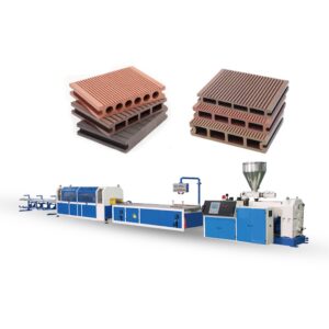 PE PP WPC profile extrusion line